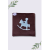 Serviette de table brodée