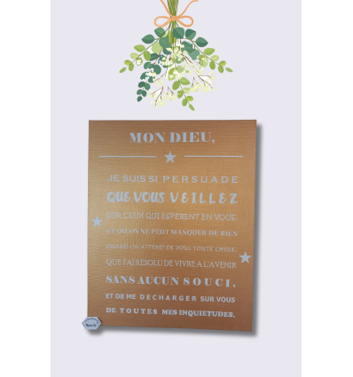 Tableau Acte d'abondon