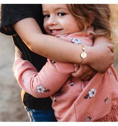 Bracelet chaine enfant à personnaliser - étoile
