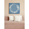 Toile prière époux modèle couronne blanche (couleur fond au choix)