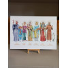 Affiche personnalisée saints de la famille