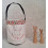 Sac panier lapin et Fleur