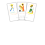 Lot de 3 signets -  Vierge Marie, Sainte Famille, Saint Joseph