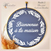 Médaillon "Bienvenue à la maison" 15 cm