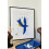 Affiche Esprit Saint Colombe bleue 30X40 cm