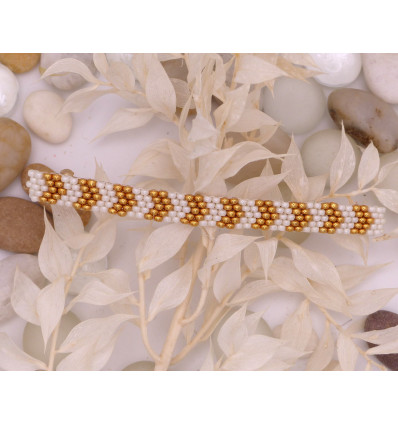 Barrette blanche