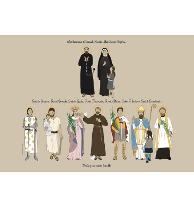 Votre famille de saints patrons XL
