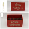 EN STOCK * Boitier Pause portables avec 5 compartiments