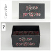 EN STOCK * Boitier Pause portables avec 5 compartiments