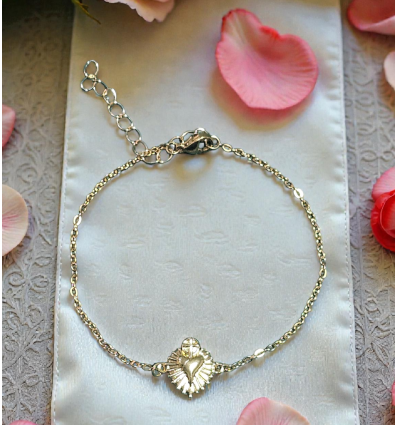 Bracelet “Cœur Rayonnant”