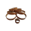 Bracelet en cuir gravé