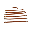 Bracelet en cuir gravé