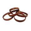 Bracelet en cuir gravé