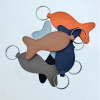 Porte-clés cuir grainé gamme 3