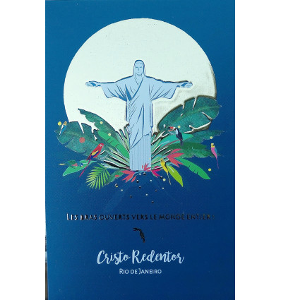 Lot de 10 Christ Rédempteur - dorure