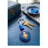 Porte clés Sacré Coeur Bleu - décors
