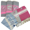 Fouta adulte brodée