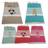 Fouta adulte brodée