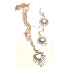 Boucles d'oreilles et pendentif  du Sacré-Cœur
