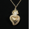 Collier Cœur Flamboyant de Dévotion