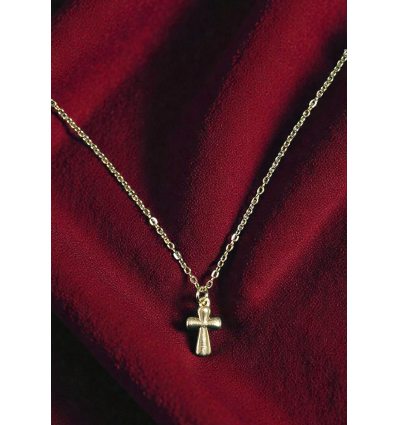 Collier Croix Douce Lumière