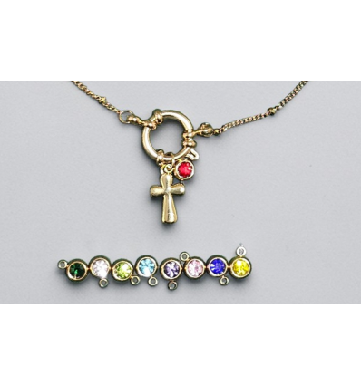 Collier Croix Lumière de Vie