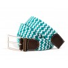 Ceintures tressées "Made in France" bicolores (5 coloris disponibles)