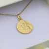 Collier Médaille Saint Christophe Plaqué Or 18 carats – 18 mm