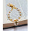 Chapelet de voyage avec charm coquillage - Compostelle (fait main en France)