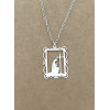 Pendentif Vierge et Croix