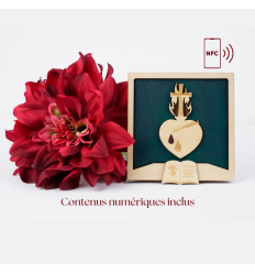 Cadre du Sacré-Cœur connecté  : accès Bible & méditations