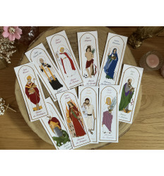 Lot de 10 signets « profession »