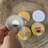 Lot de 5 magnets