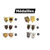 Chapelet catholique en bois, fait main et personnalisable : couleurs, médaille, croix et prénoms.