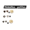 Chapelet catholique en bois, fait main et personnalisable : couleurs, médaille, croix et prénoms.