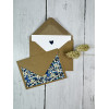 Set de 6 mini cartes Coeur avec enveloppes