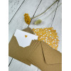 Set de 6 mini cartes Coeur avec enveloppes