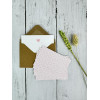 Set de 6 mini cartes Coeur avec enveloppes