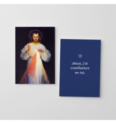 Carte Jésus Miséricordieux