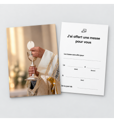 Offrande de Messe - Lot de 50 cartes