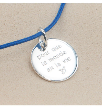 Bracelet souvenir « Pour que le monde ait la vie » – Pape Léon XIV