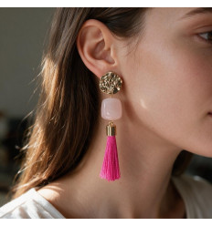 Boucles Rose de Grâce