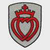 Ecusson Double Coeur vendéen Grand format