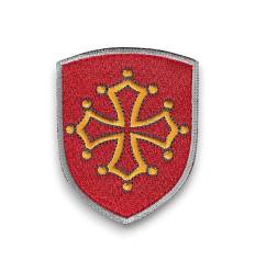 Ecusson Midi-Pyr&eacute;n&eacute;es &ndash; Croix d&rsquo;Oc