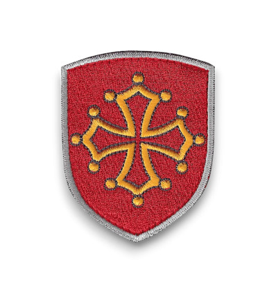 Ecusson Midi-Pyrénées – Croix d’Oc