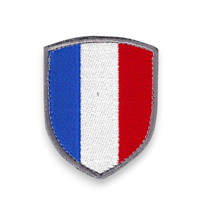 Ecusson Drapeau Français amalric