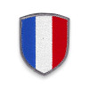 Ecusson Drapeau Français amalric