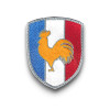 Ecusson Coq de France