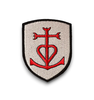 Ecusson Croix Camarguaise
