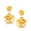Boucles d’oreilles Roses de Thérèse